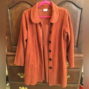 C•M•C Color Me Cotton Orange Collar Jacket (Size S)